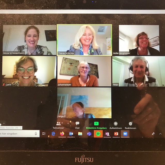 The Hedgehog Toastmasters board ensures that everything runs smoothly A screenshot of the Hedgehog Toastmasters' board during an online meeting