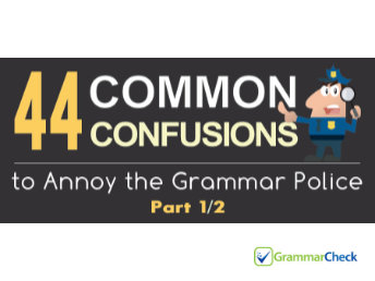 44 Common Confusions to Annoy the Grammar Police